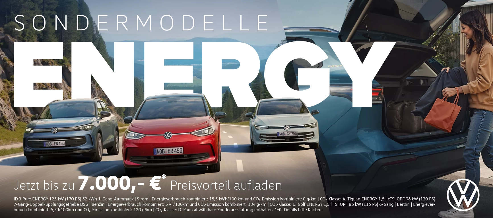 VW ENERGY Sondermodelle